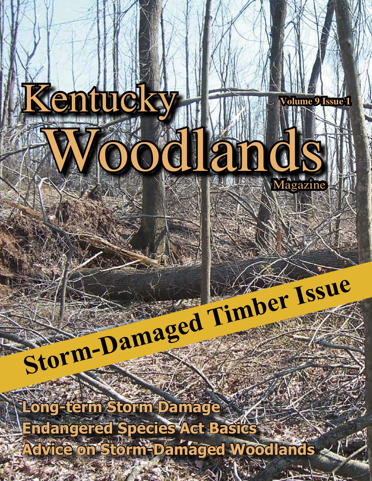 Kentucky Woodlands Magazine Cover