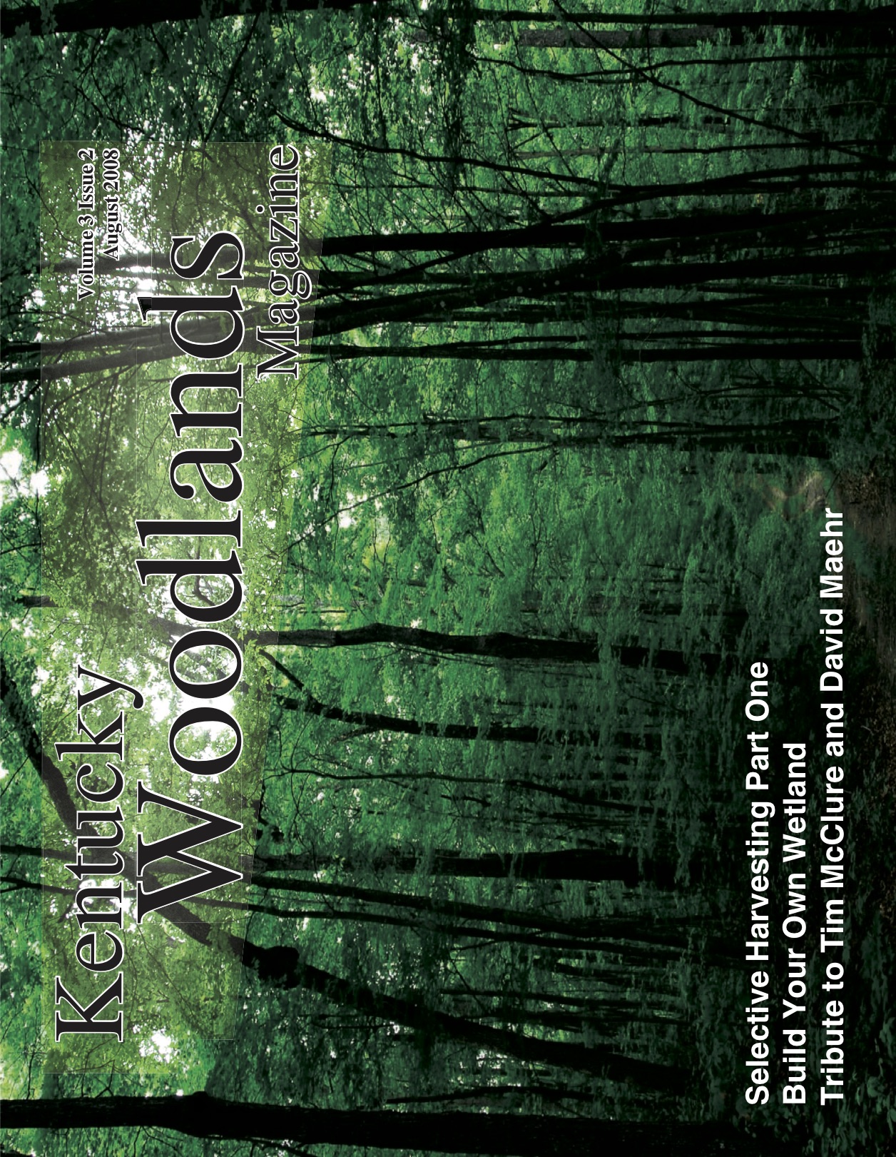 Kentucky Woodlands Magazine, Volume 3, Issue 2 Cover