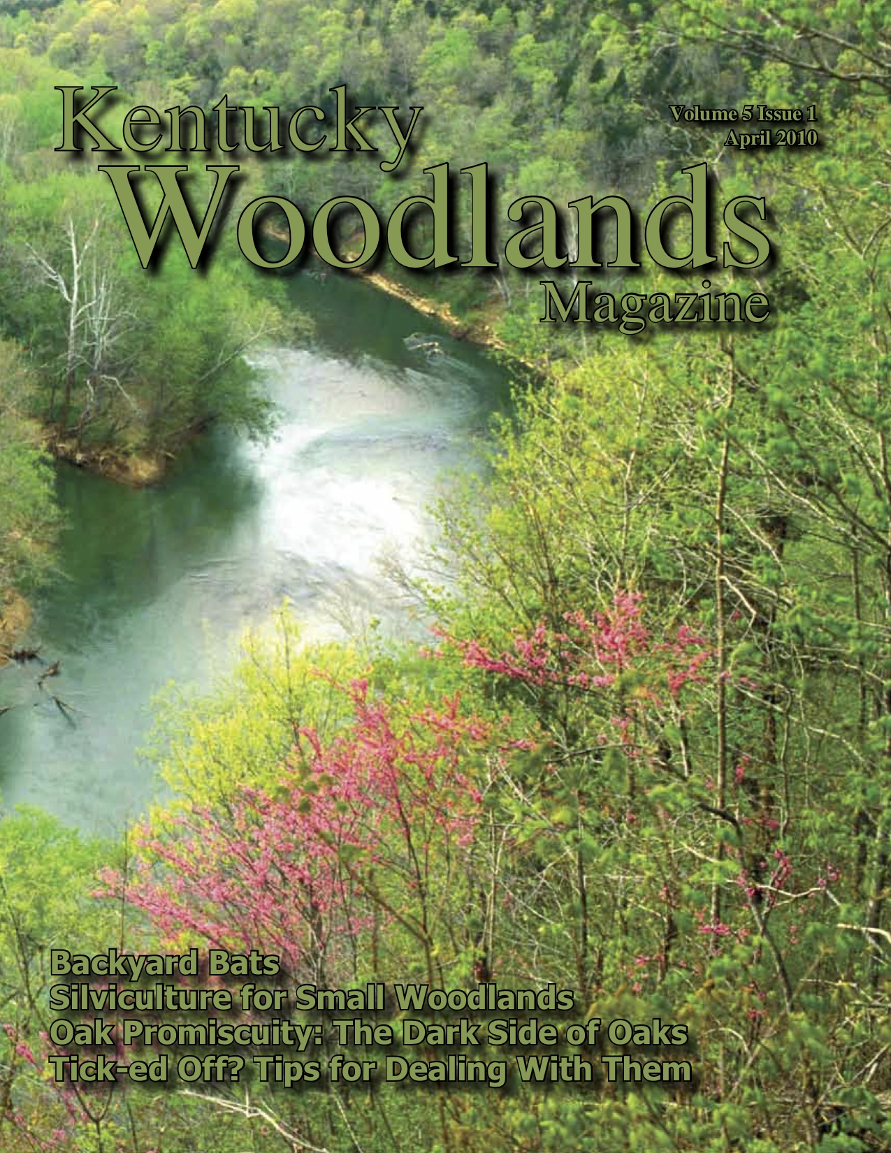 Kentucky Woodlands Magazine, Volume 5, Issue 1 Cover
