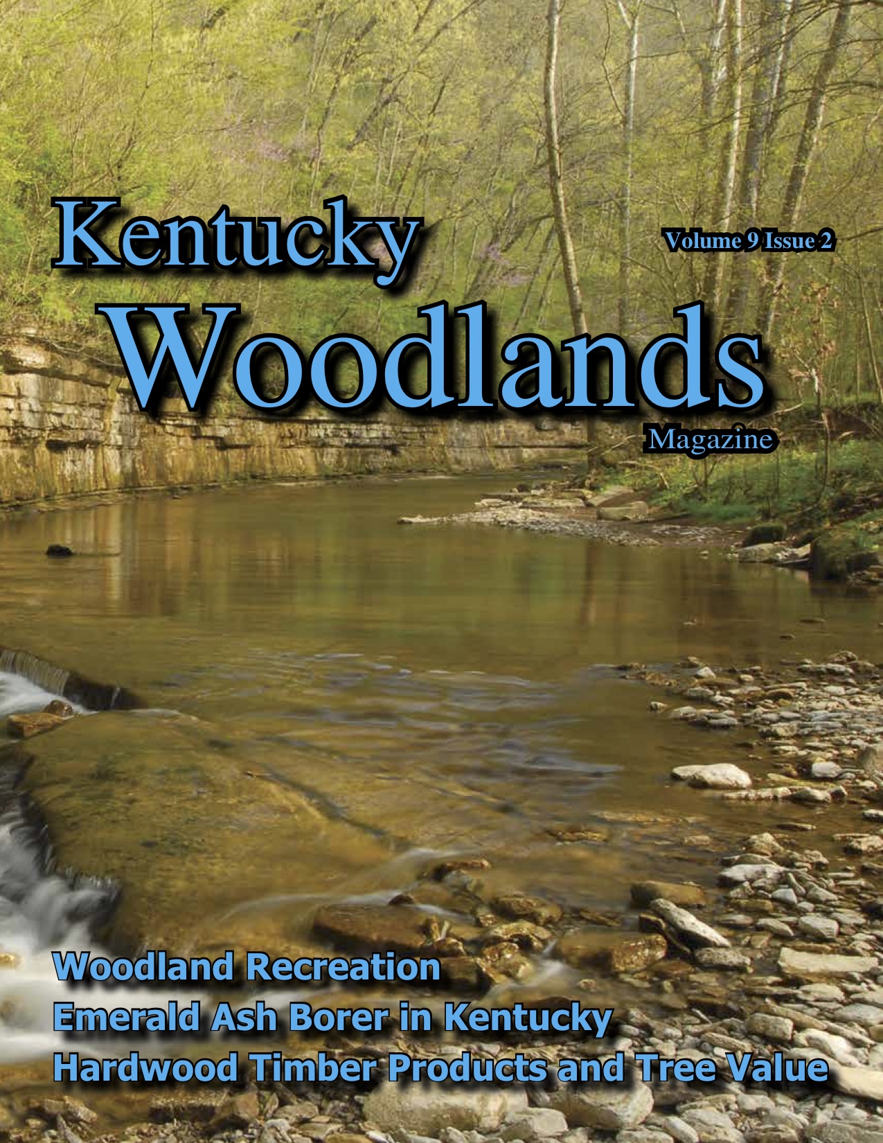 Kentucky Woodlands Magazine, Volume 9, Issue 2 Cover